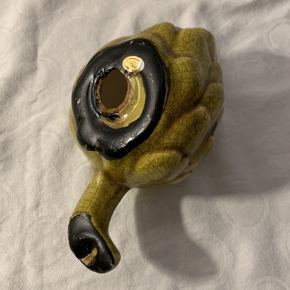 Ceramic Home Decor Artichoke Rustic Distressed - Picture 3 of 3